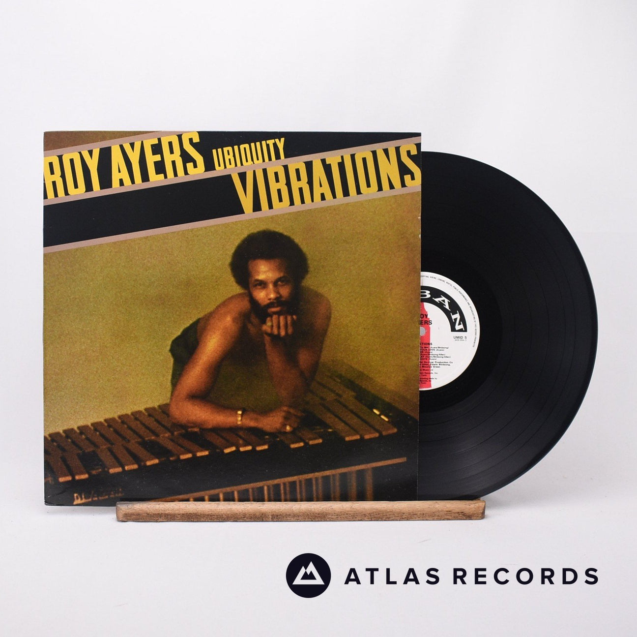 Roy Ayers Ubiquity Vibrations LP Vinyl Record - Front Cover & Record