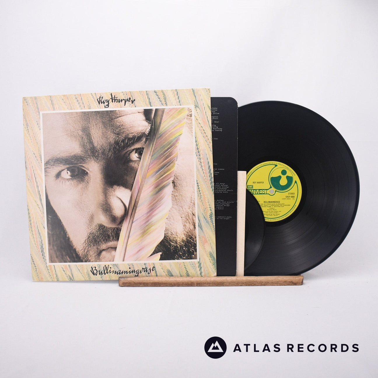 Roy Harper Bullinamingvase LP + 7" Vinyl Record - Front Cover & Record