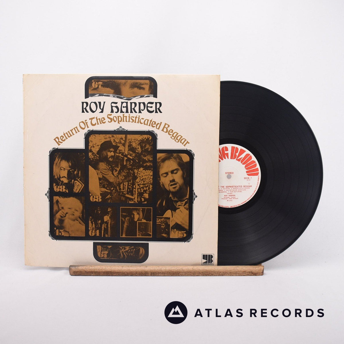 Roy Harper Return Of The Sophisticated Beggar LP Vinyl Record - Front Cover & Record
