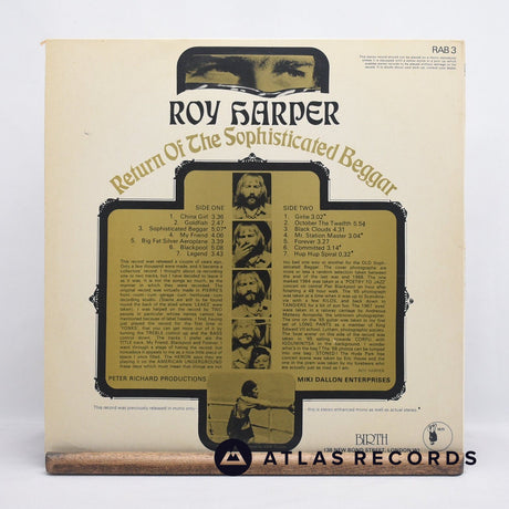 Roy Harper - Return Of The Sophisticated Beggar - A1 B1 LP Vinyl Record - EX/EX