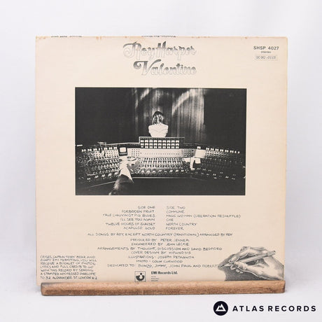 Roy Harper - Valentine - A-2 B-2 LP Vinyl Record - VG+/EX