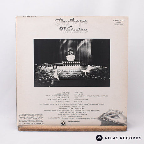 Roy Harper - Valentine - A-2 B-2 LP Vinyl Record - VG+/EX