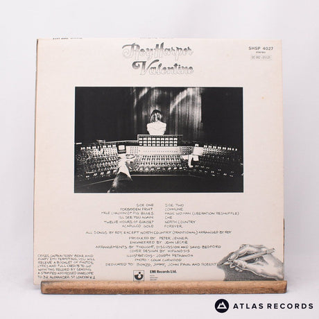 Roy Harper - Valentine - A-2 B-2 LP Vinyl Record - EX/EX