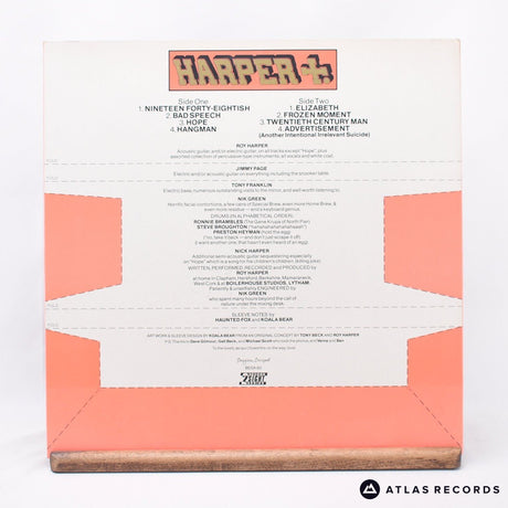 Roy Harper - Whatever Happened To Jugula? - LP Vinyl Record - EX/VG+