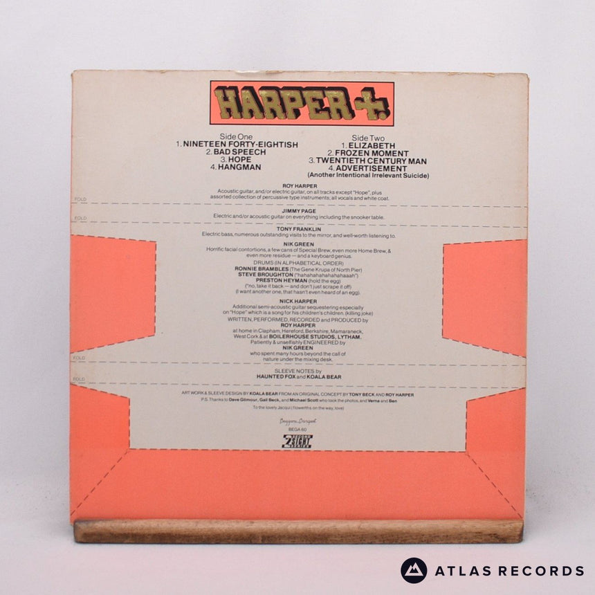 Roy Harper - Whatever Happened To Jugula? - A2 B2 LP Vinyl Record - VG+/EX