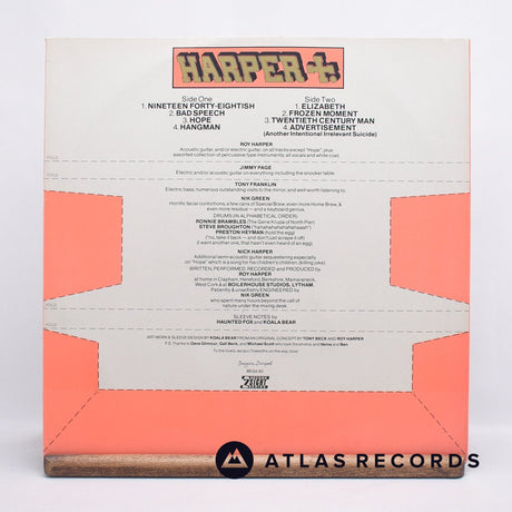 Roy Harper - Whatever Happened To Jugula? - A2 B2 LP Vinyl Record - EX/EX