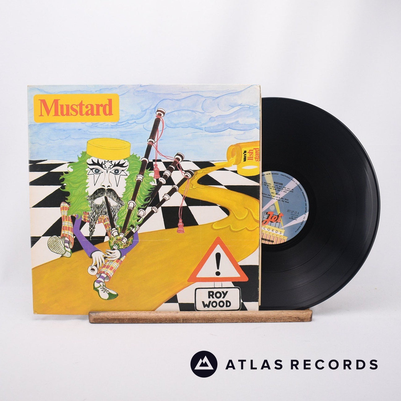 Roy Wood Mustard LP Vinyl Record - Front Cover & Record