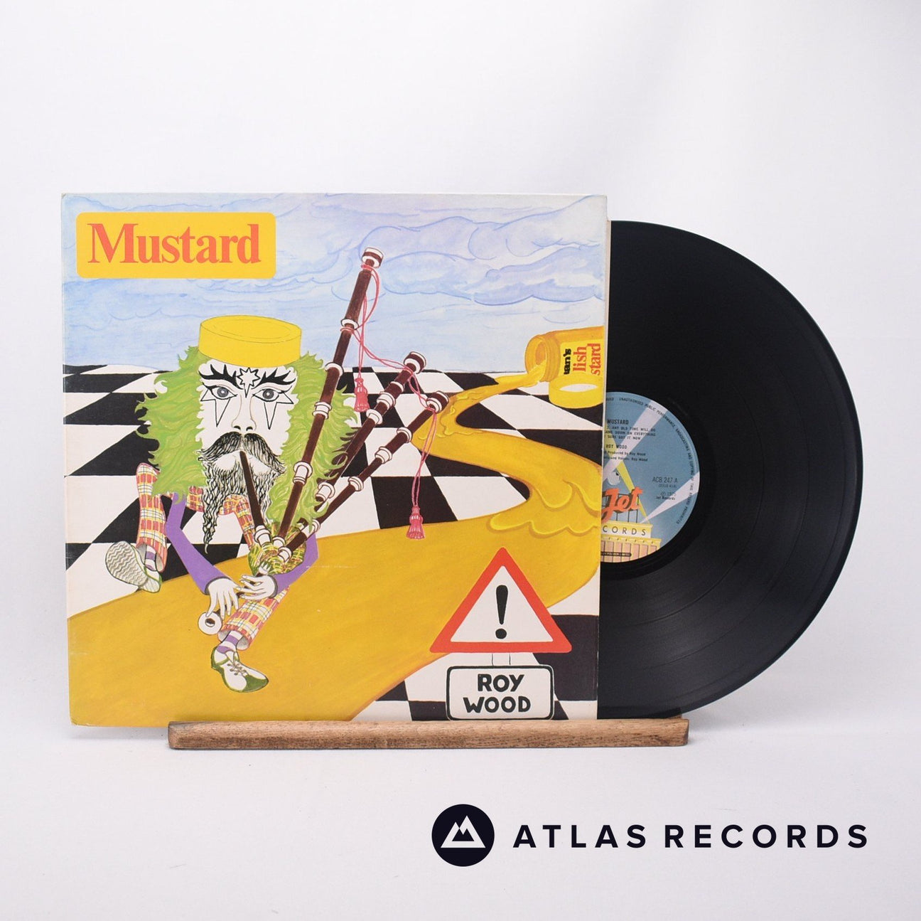 Roy Wood Mustard LP Vinyl Record - Front Cover & Record
