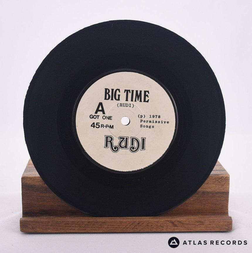 Rudi - Big Time - Reissue Gatefold 7" Vinyl Record - VG+/VG+