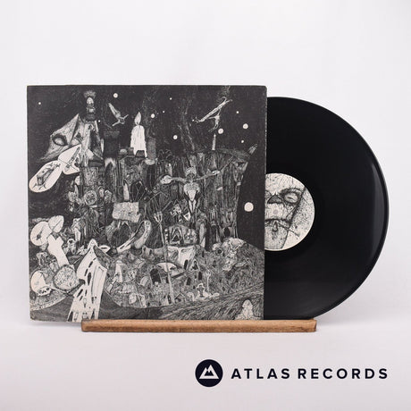 Rudimentary Peni Death Church LP Vinyl Record - Front Cover & Record