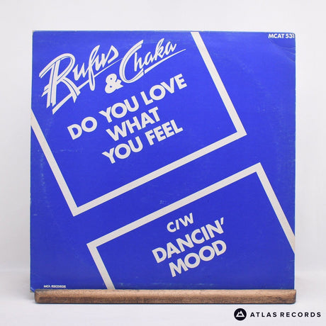 Rufus & Chaka Khan - Do You Love What You Feel - 12" Vinyl Record - VG+/VG+