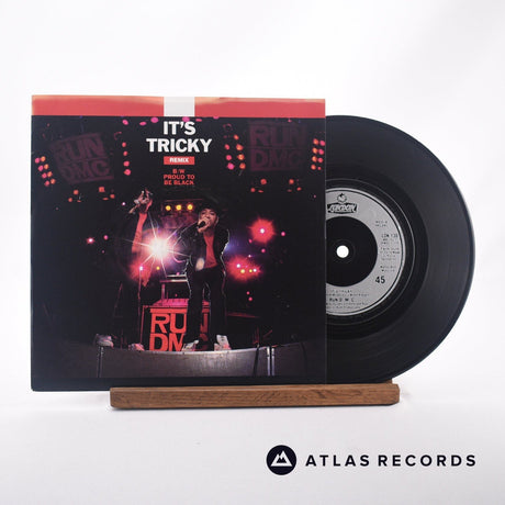 Run-DMC It's Tricky 7" Vinyl Record - Front Cover & Record