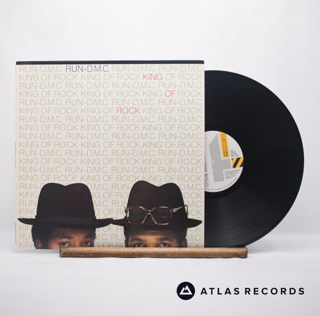 Run-DMC King Of Rock LP Vinyl Record - Front Cover & Record