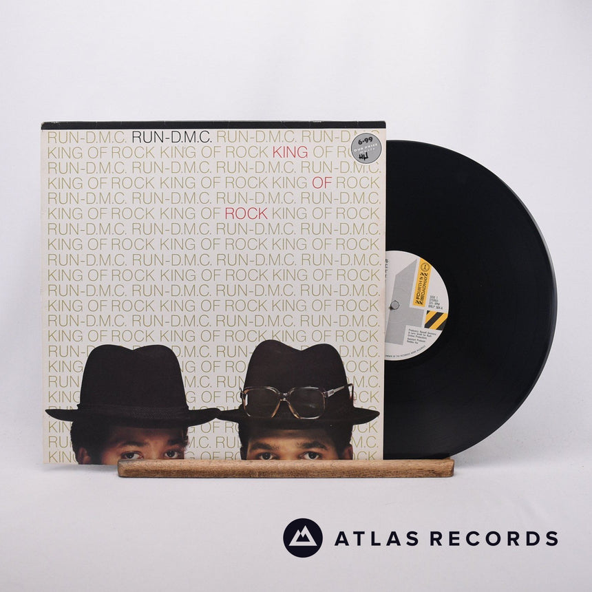Run-DMC King Of Rock LP Vinyl Record - Front Cover & Record