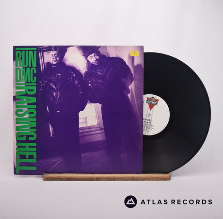 Run-DMC Raising Hell LP Vinyl Record - Front Cover & Record