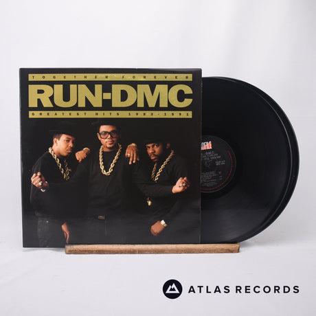 Run-DMC Together Forever - Greatest Hits 1983-1991 2 x LP Vinyl Record - Front Cover & Record