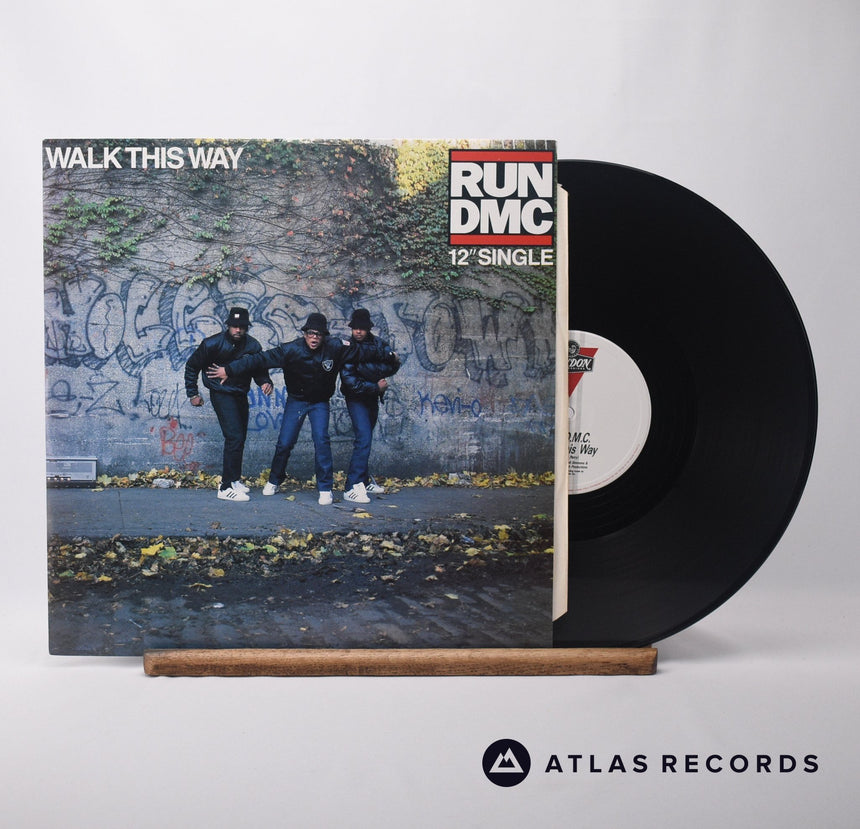 Run-DMC Walk This Way 12" Vinyl Record - Front Cover & Record