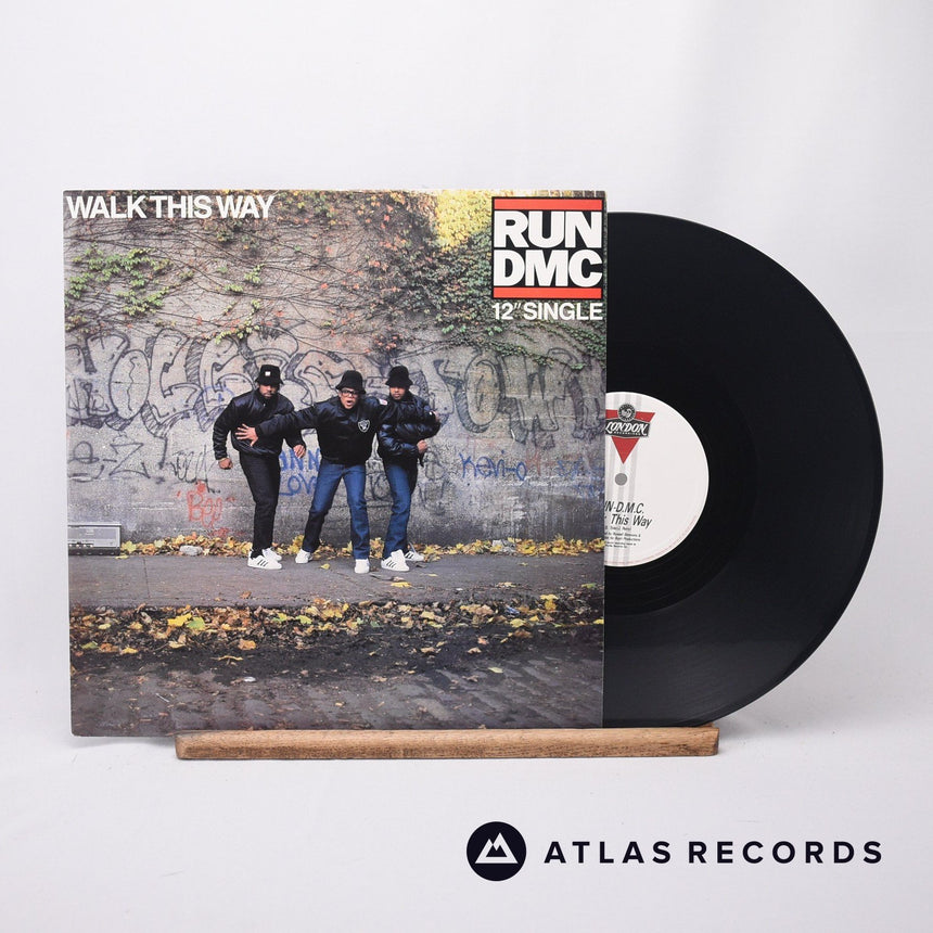 Run-DMC Walk This Way 12" Vinyl Record - Front Cover & Record