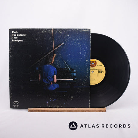 Runt Runt. The Ballad Of Todd Rundgren LP Vinyl Record - Front Cover & Record