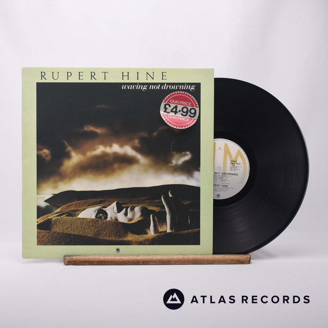 Rupert Hine Waving Not Drowning LP Vinyl Record - Front Cover & Record