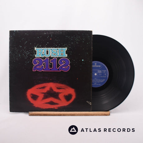 Rush 2112 LP Vinyl Record - Front Cover & Record