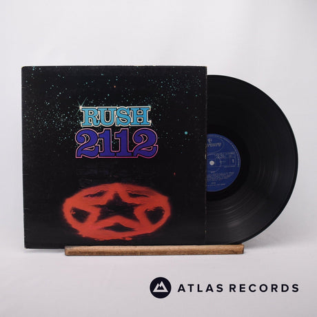 Rush 2112 LP Vinyl Record - Front Cover & Record