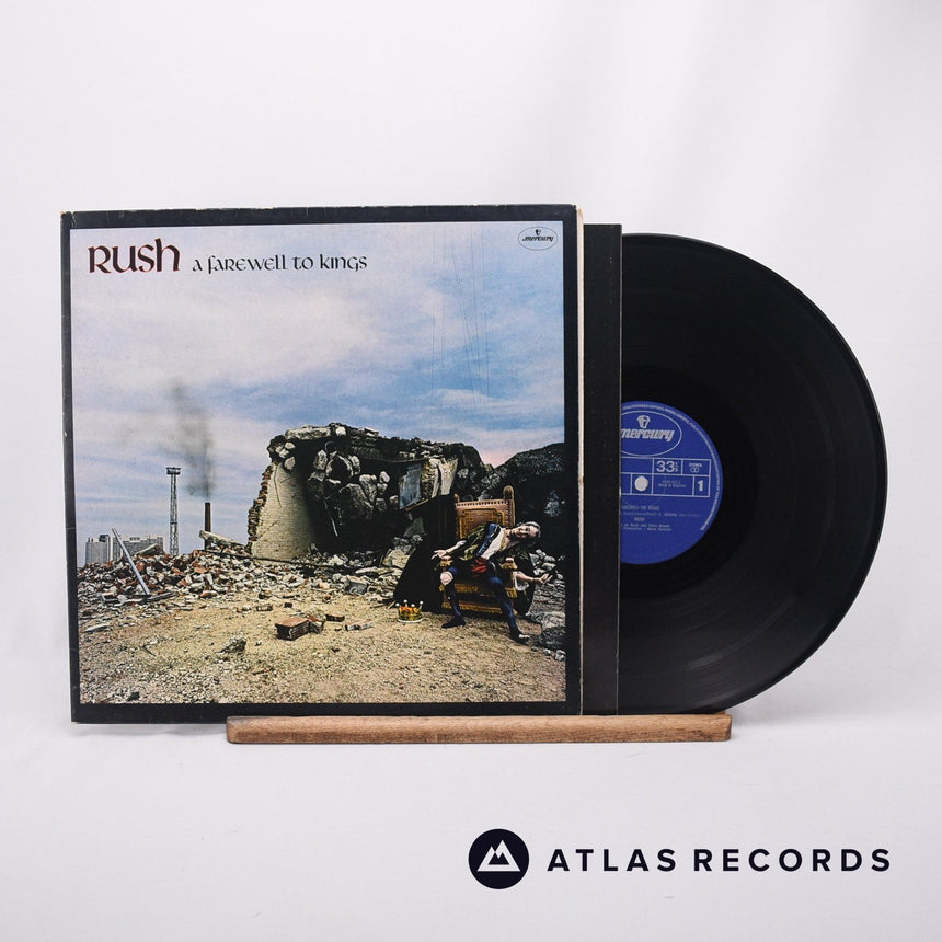 Rush A Farewell To Kings LP Vinyl Record - Front Cover & Record