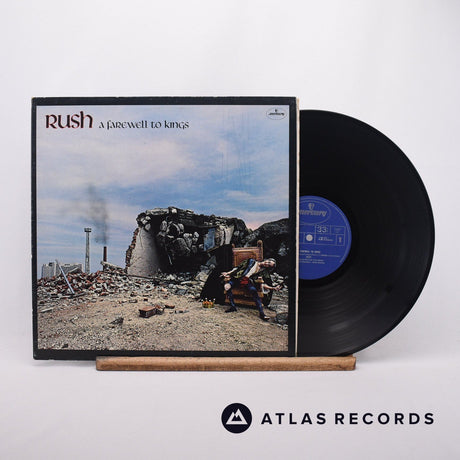 Rush A Farewell To Kings LP Vinyl Record - Front Cover & Record