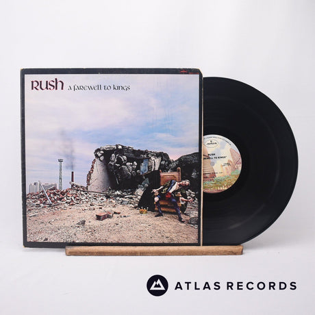 Rush A Farewell To Kings LP Vinyl Record - Front Cover & Record