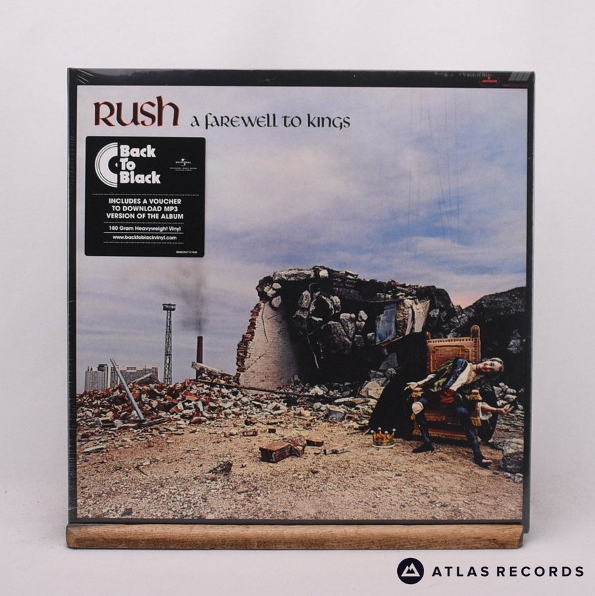 Rush A Farewell To Kings LP Vinyl Record - Front Cover & Record