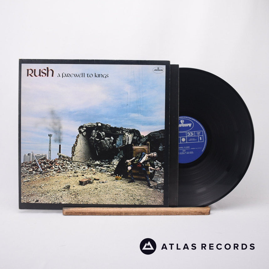 Rush A Farewell To Kings LP Vinyl Record - Front Cover & Record