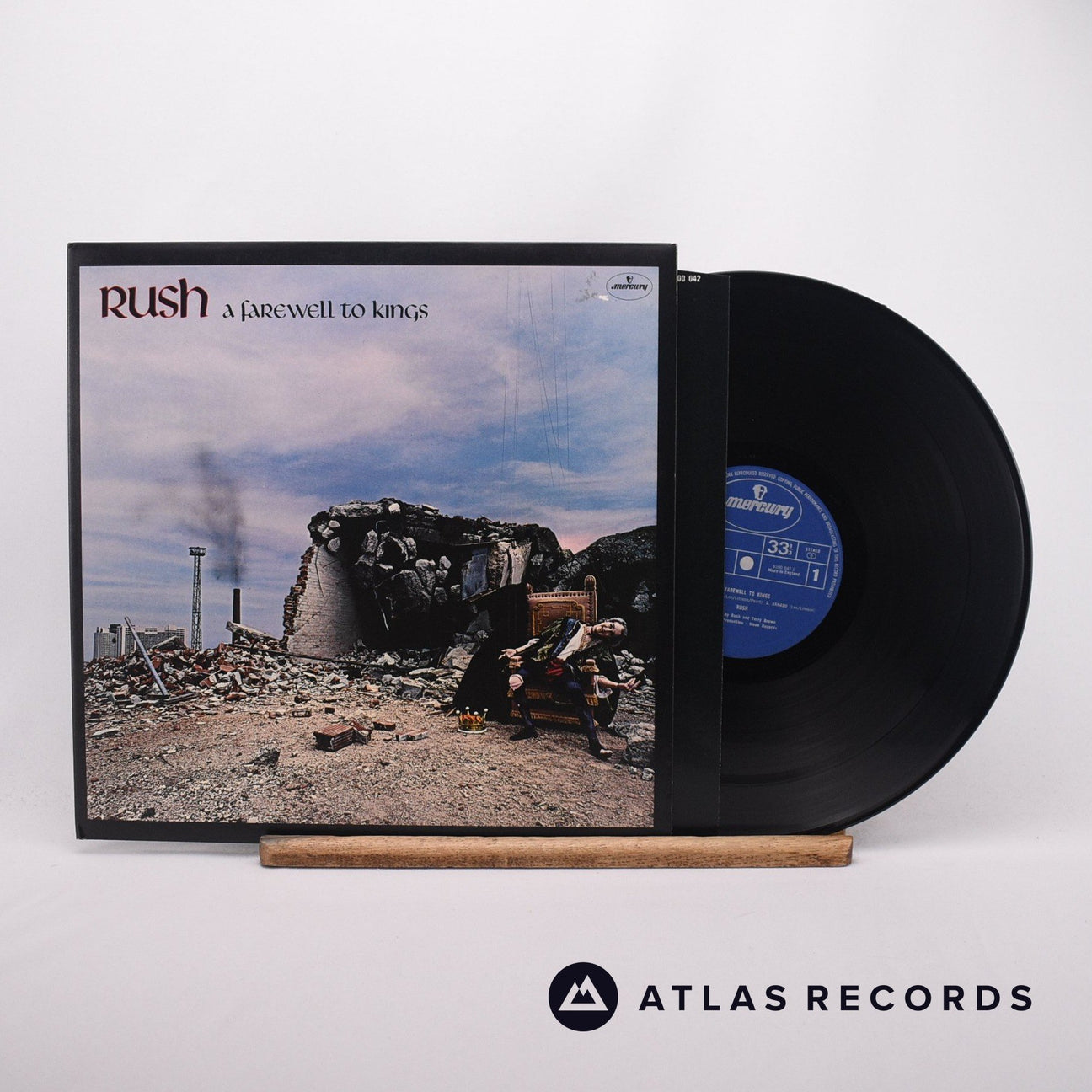 Rush A Farewell To Kings LP Vinyl Record - Front Cover & Record