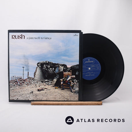 Rush A Farewell To Kings LP Vinyl Record - Front Cover & Record