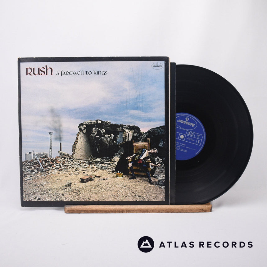 Rush A Farewell To Kings LP Vinyl Record - Front Cover & Record