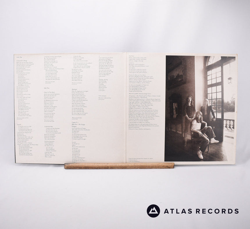 Rush - A Farewell To Kings - Gatefold 1Y//3 2Y//4 LP Vinyl Record - VG+/VG+