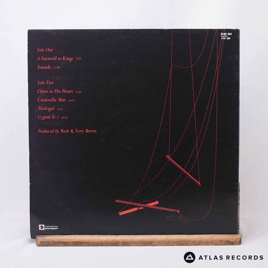 Rush - A Farewell To Kings - Gatefold 1Y 2Y LP Vinyl Record - EX/EX