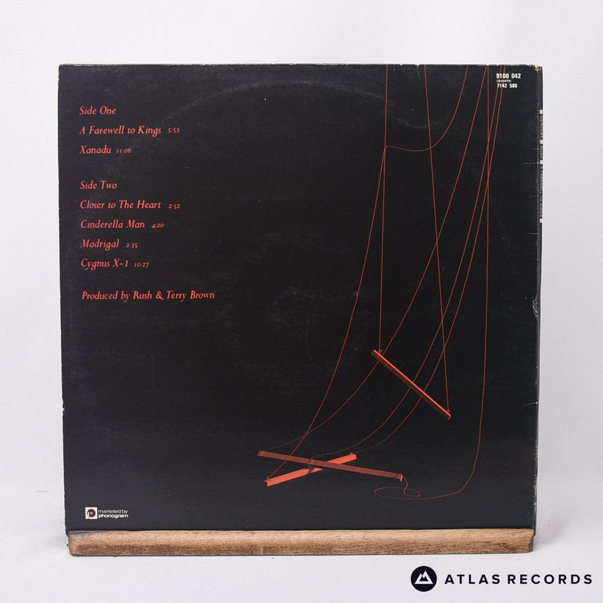 Rush - A Farewell To Kings - Gatefold 1Y 2Y LP Vinyl Record - VG+/EX