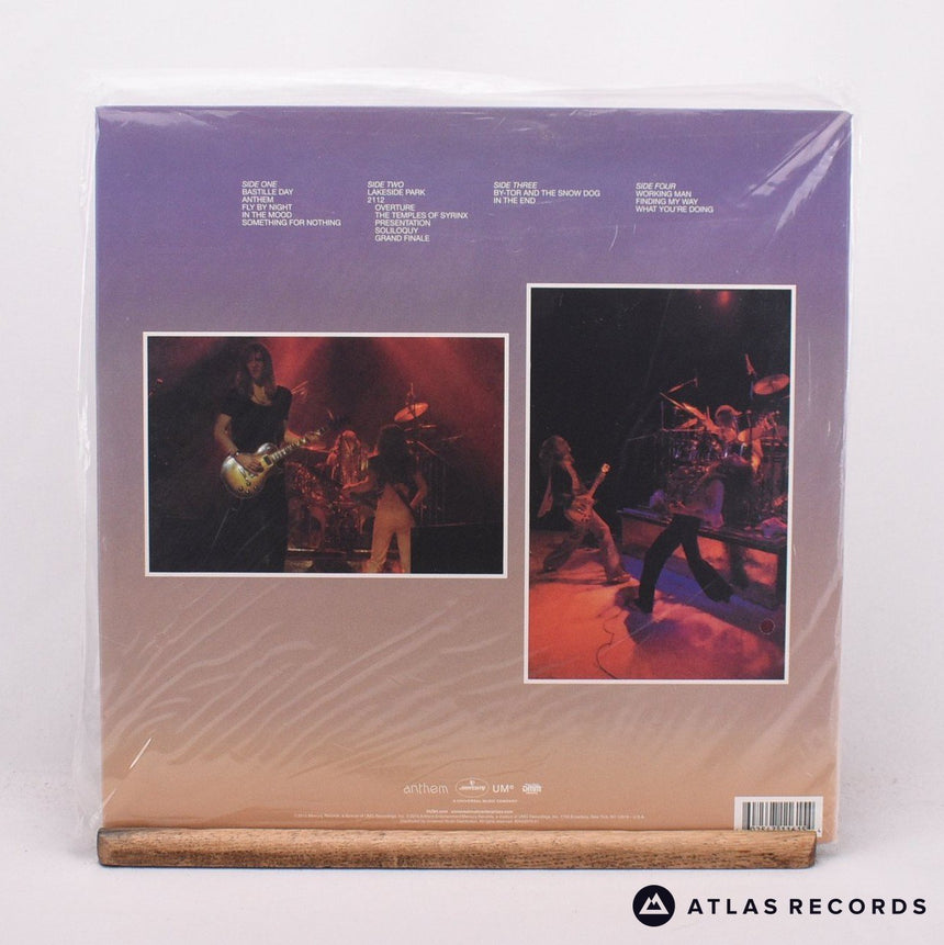 Rush - All The World's A Stage - 200G Reissue 2 x LP Vinyl Record - NEW