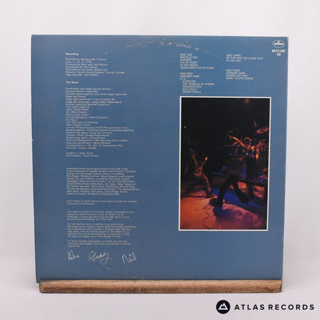 Rush - All The World's A Stage - Gatefold 2 x LP Vinyl Record - VG+/EX
