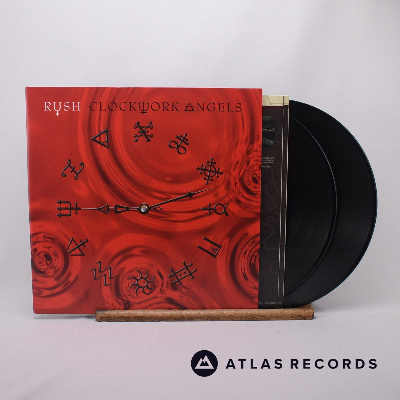 Rush Clockwork Angels 2 x LP Vinyl Record - Front Cover & Record