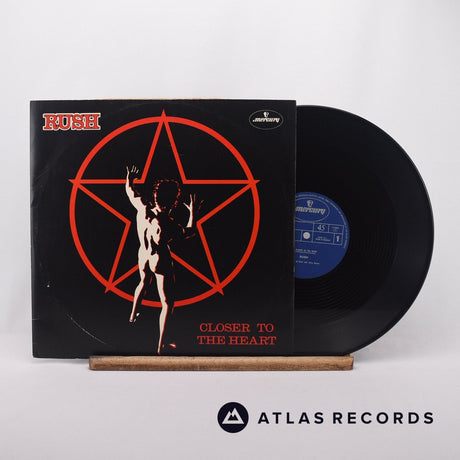 Rush Closer To The Heart 12" Vinyl Record - Front Cover & Record
