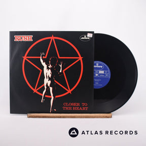 Rush Closer To The Heart 12" Vinyl Record - Front Cover & Record
