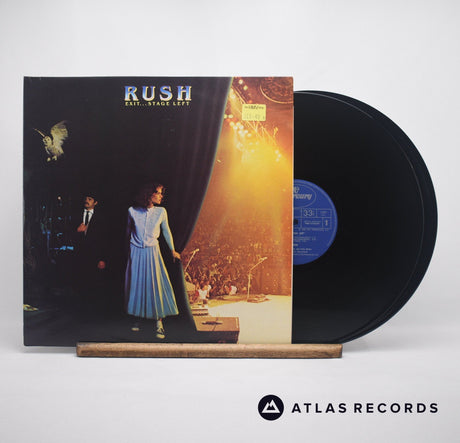 Rush Exit...Stage Left Double LP Vinyl Record - Front Cover & Record