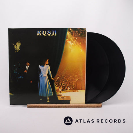Rush Exit...Stage Left 2 x LP Vinyl Record - Front Cover & Record