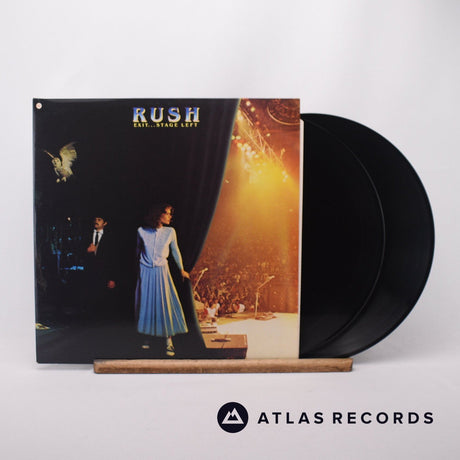 Rush Exit...Stage Left 2 x LP Vinyl Record - Front Cover & Record