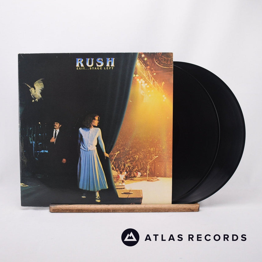 Rush Exit...Stage Left 2 x LP Vinyl Record - Front Cover & Record