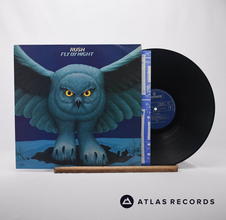 Rush Fly By Night LP Vinyl Record - Front Cover & Record