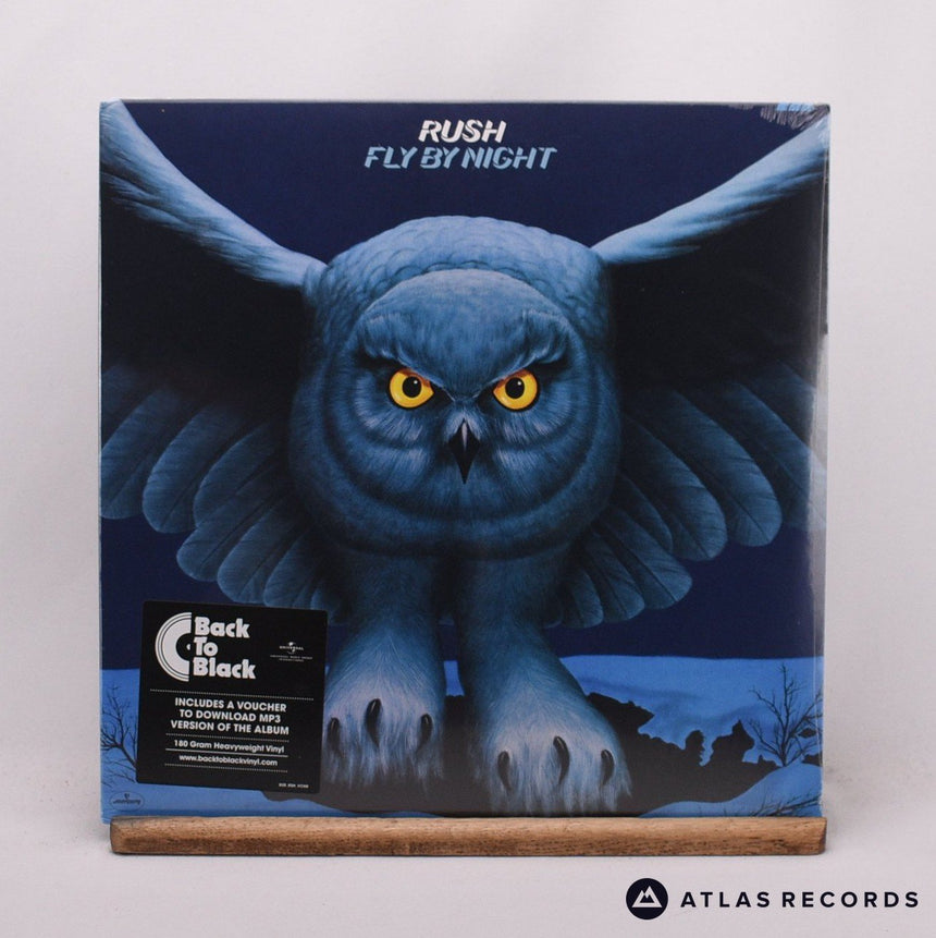 Rush Fly By Night LP Vinyl Record - Front Cover & Record
