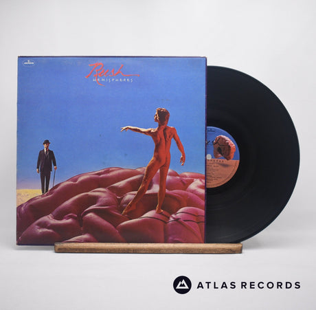 Rush Hemispheres LP Vinyl Record - Front Cover & Record