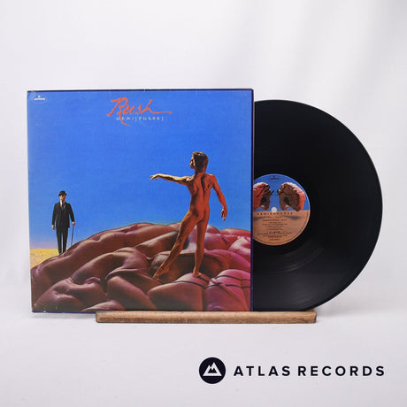 Rush Hemispheres LP Vinyl Record - Front Cover & Record